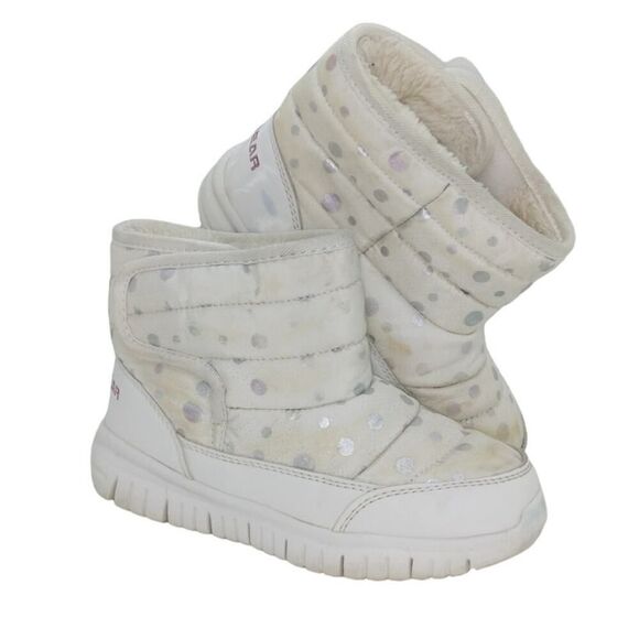 HobiBear Girls Waterproof, Slip Resistant, Shearling Lined Boots - sz. 2 1/2 - Picture 1 of 5